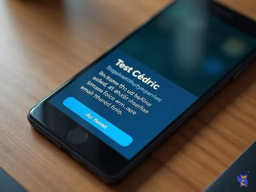 La notification « Test Cédric » du Crédit Agricole qui a surpris des millions de Français